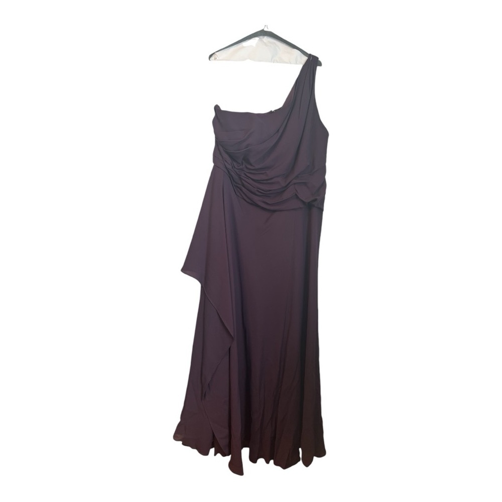 Db Studio One-Shoulder Georgette Cascade Dress - image 6